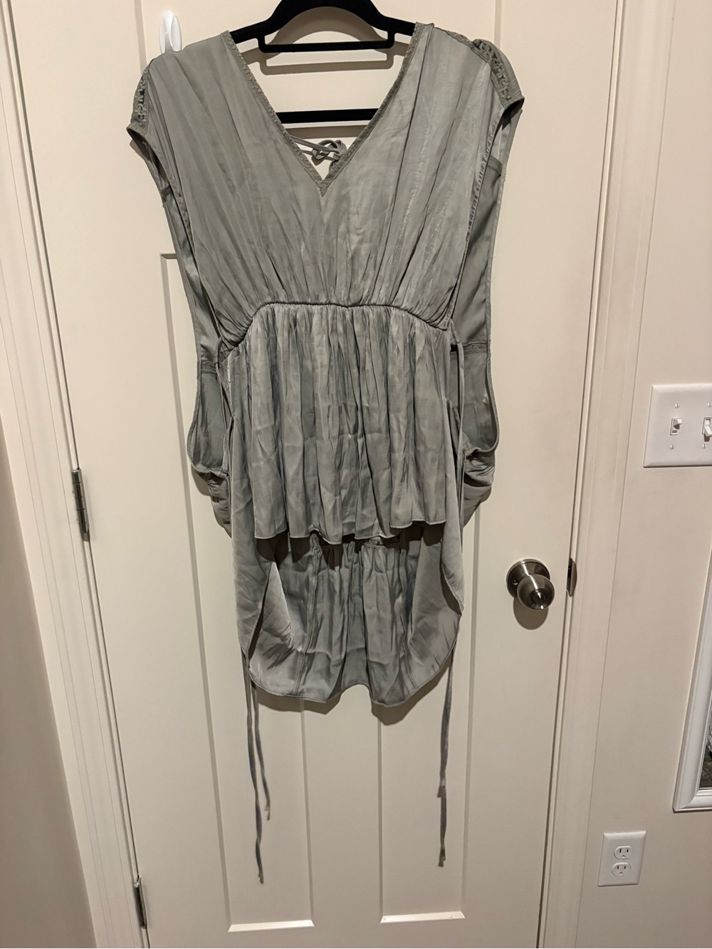 Free People Penelope Tunic Medium Color: London Fog NWT - Picture 5 of 5